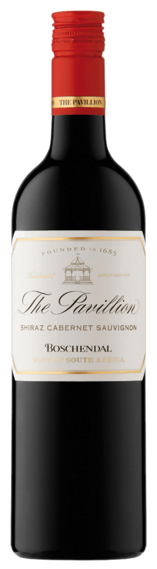 BOSCHENDAL PAVILLION SHIRAZ CABERNET 750ML
